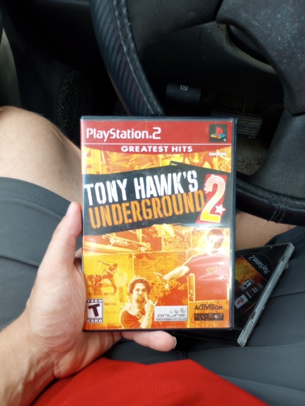 Sony PlayStation 2 Tony Hawk's Underground 2 - Red & Orange Cover